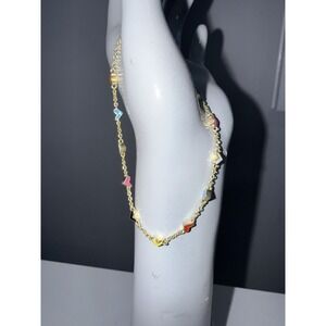 NEW Kendra Scott Haven Heart Bracelet Gold Multi Enamel